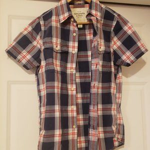 Abercrombie men's muscle button-down.